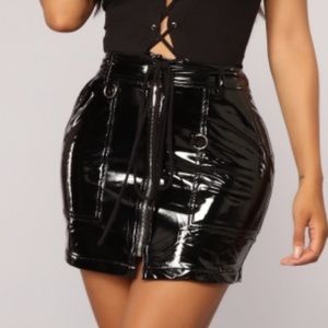 Fashion Nova Crack the Whip Skirt